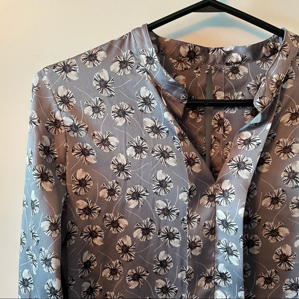 Banana Republic Floral Blouse